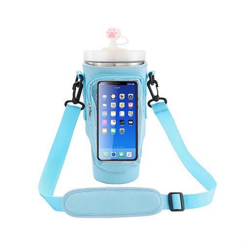 Water Bottle Bag with touchscreen