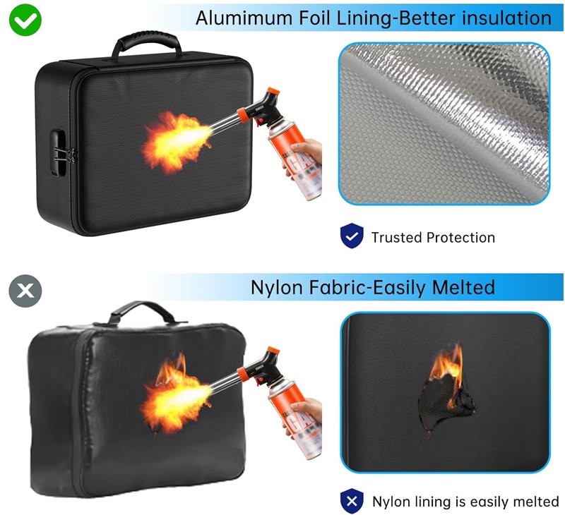 3 what are the features of fireproof bags