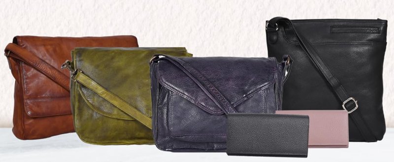 1 types of leather purse