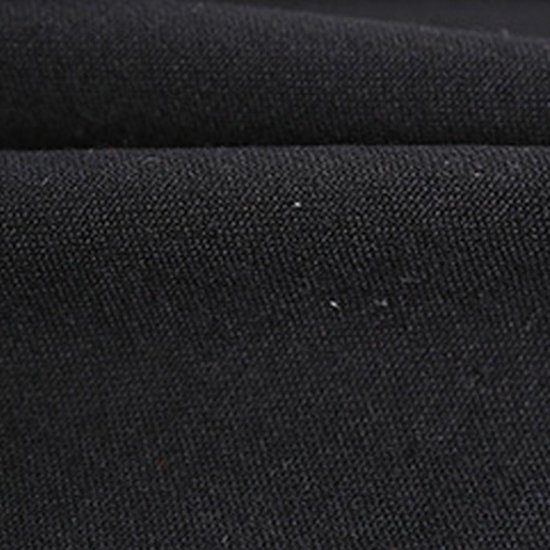 10 oz black poly cotton canvas fabric