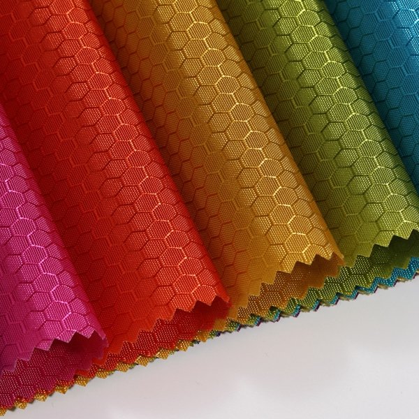 210d diamond lattice nylon fabric coated