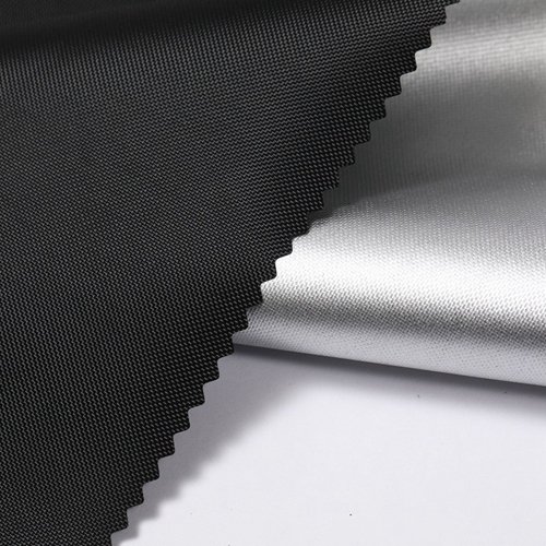 420d poly oxford fabric silver coating