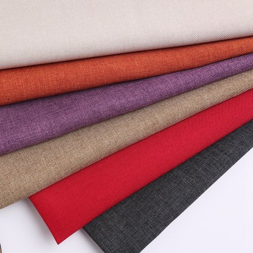 600d cationic imitation linen fabric