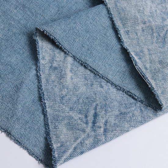 washed denim jacquard cotton canvas fabric