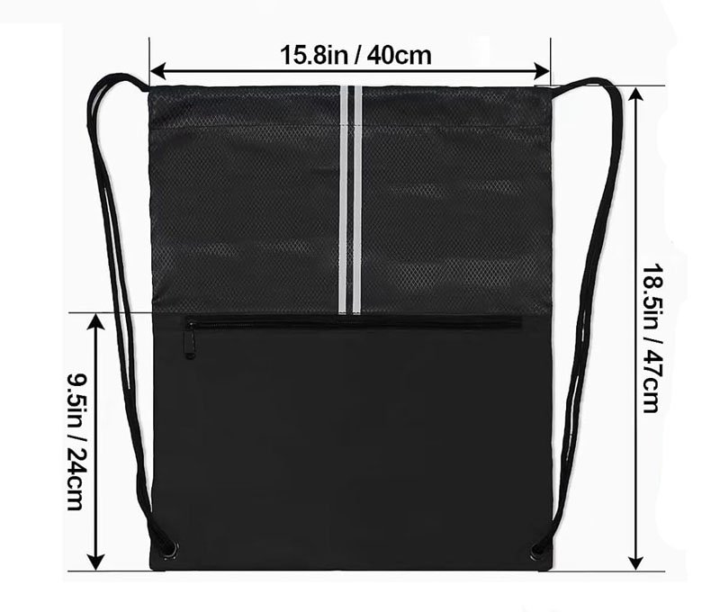 6 size and dimensions of drawstring bag