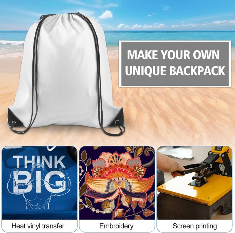 9 customization techniques for drawstring bags