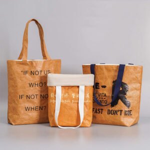 custom tyvek tote bags