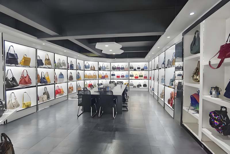 custom leather goods manufacturer showroom