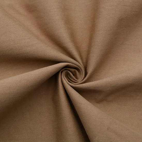 plain knitted cotton stretch fabric