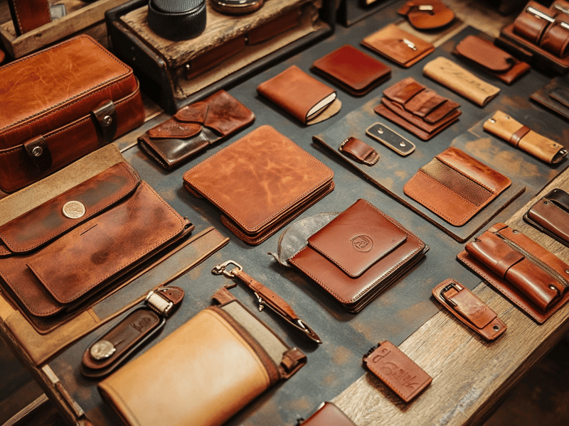 what are leather accessories for business success guide