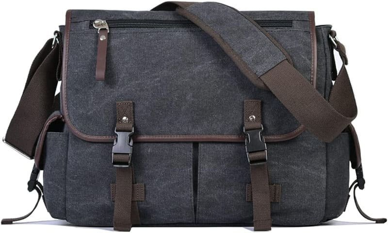 5 college computer satchel shoulder bag