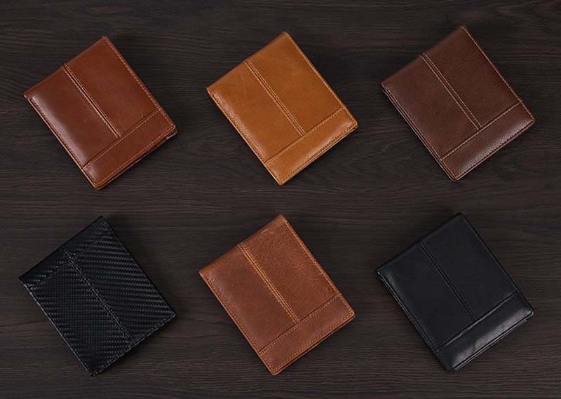 7 is customization available for leather wallets