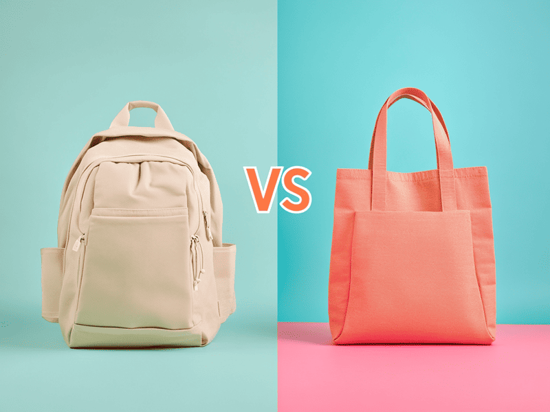 backpack vs tote bag