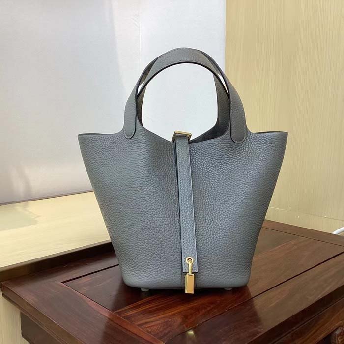 leather bucket bags