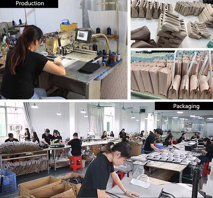 production and packaging for leather goods