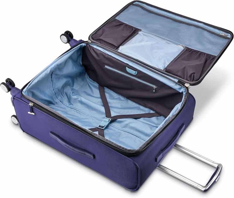 2 how do packing and space capacity compare between hardside and softside luggage