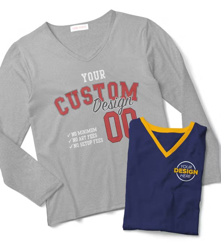 v neck t shirts