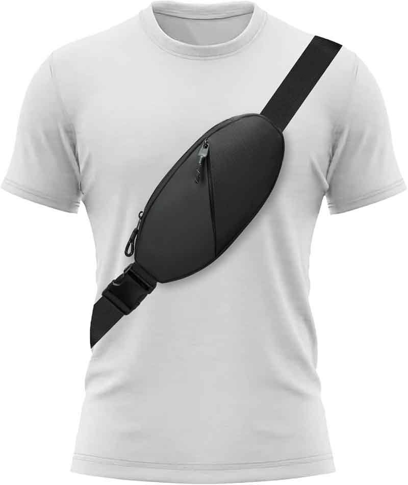 5 crossbody bag fanny pack sling chest bag