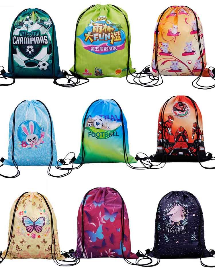 5 how do you label and integrate logo branding on drawstring bags