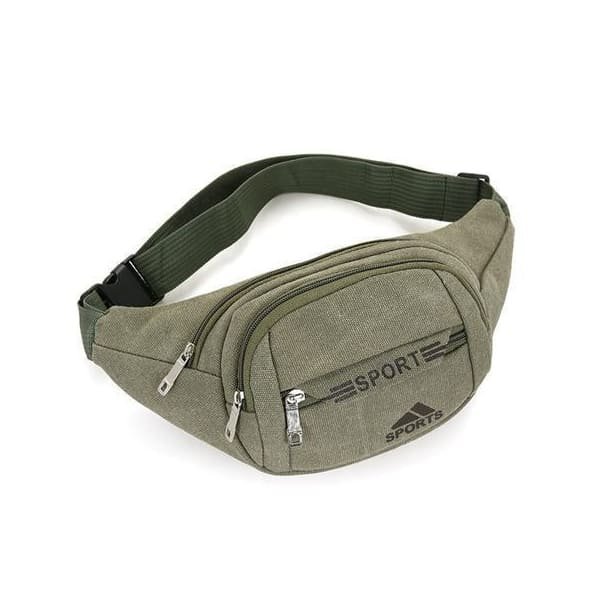 canvas waist bag