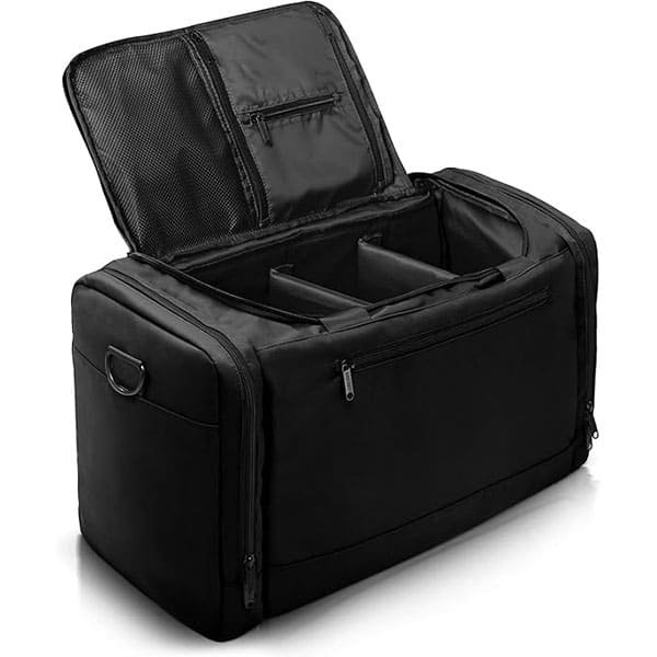 duffle bag with shoe compartment