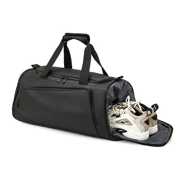 gym bag with shoe compartment