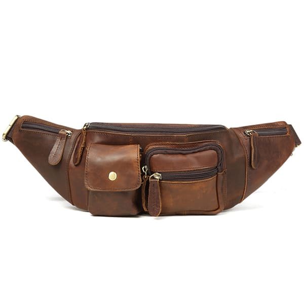 leather bum bags