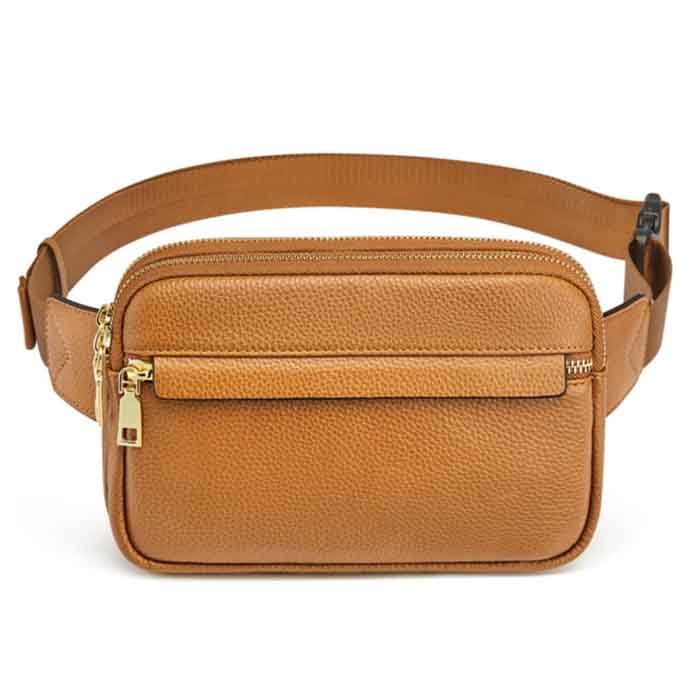 leather waist bag