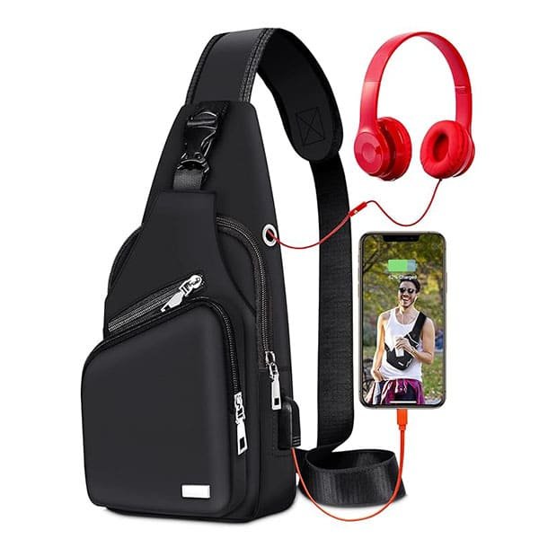 polyester shoulder bag