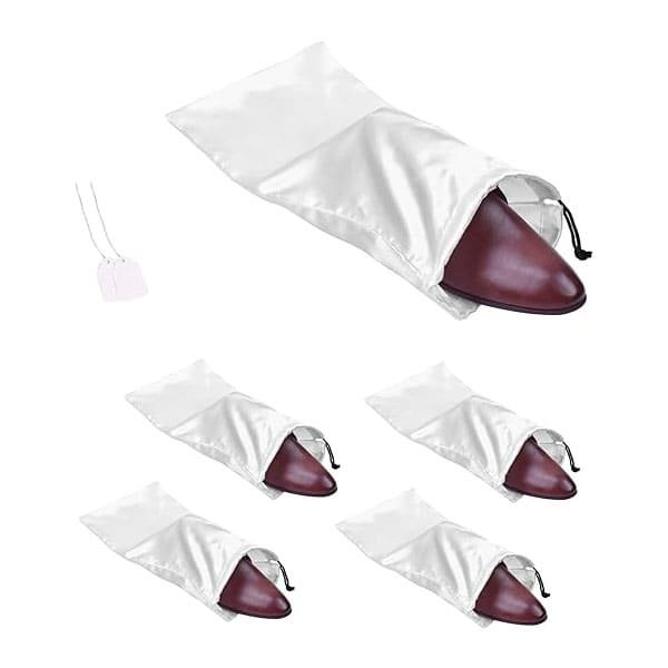 satin shoe bags