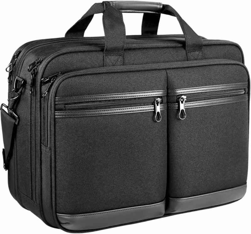2 how do briefcases and backpacks compare in organization and capacity