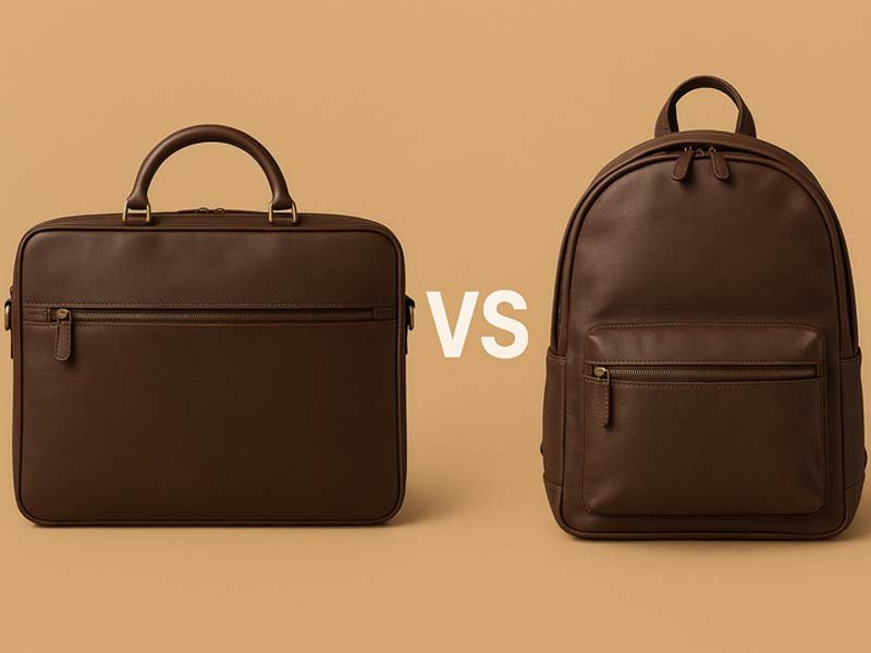 briefcase vs backpack