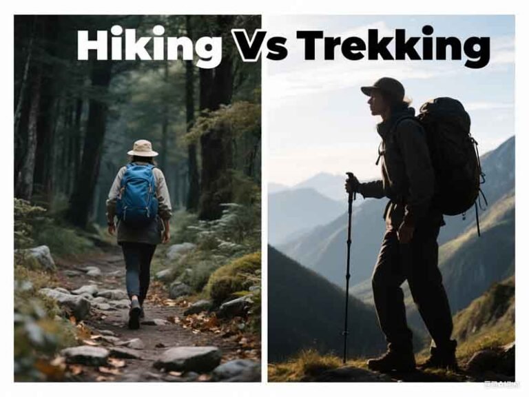 hiking vs trekking