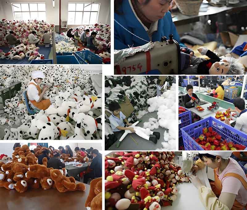 2 which regions host the most renowned plush toy makers
