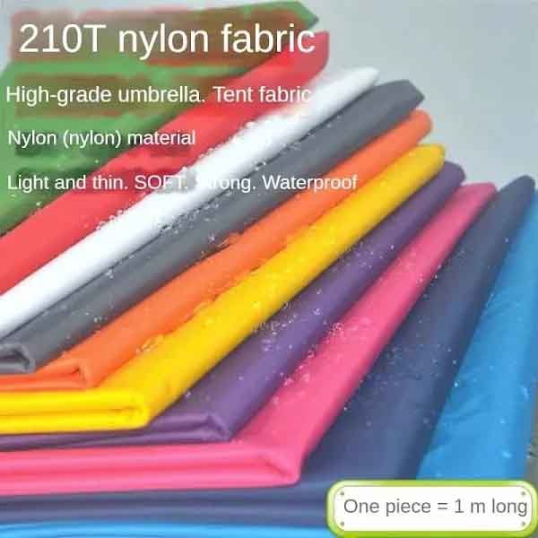 4 which applications suit 210t vs 210d nylon