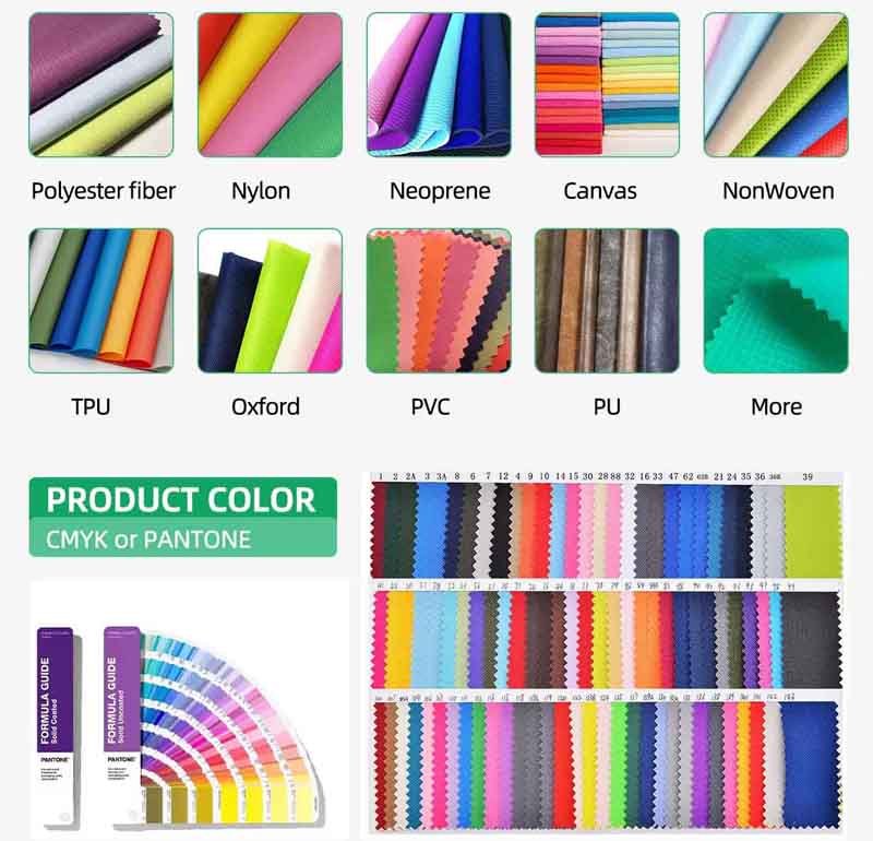 3 what materials are commonly used in bag production