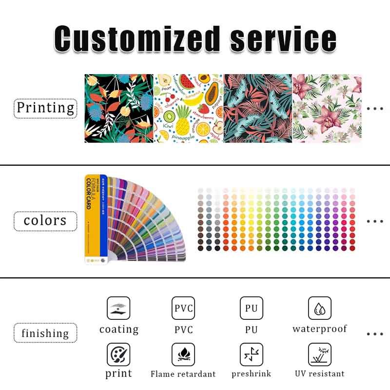 5 custom oxford fabric