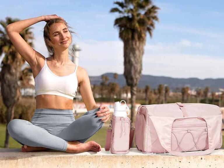 how to wear a gym bag