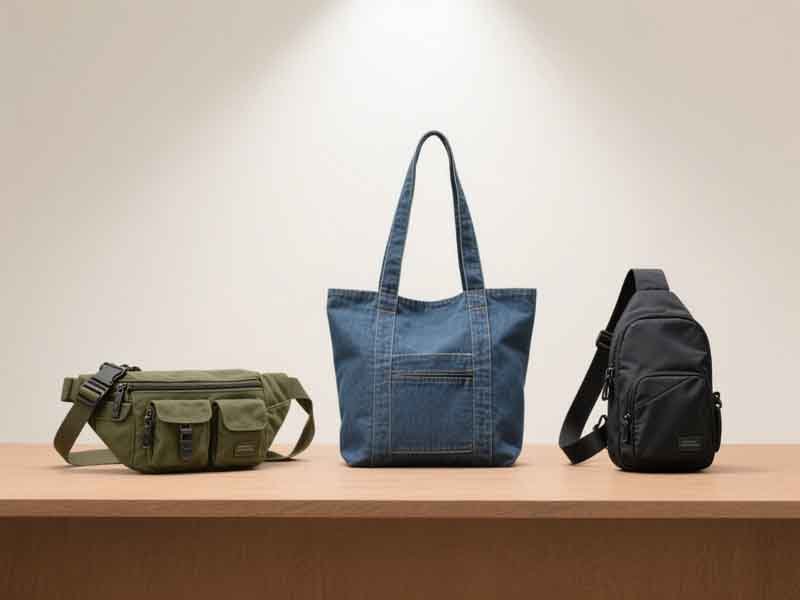 1 what are the most popular mens bag styles today