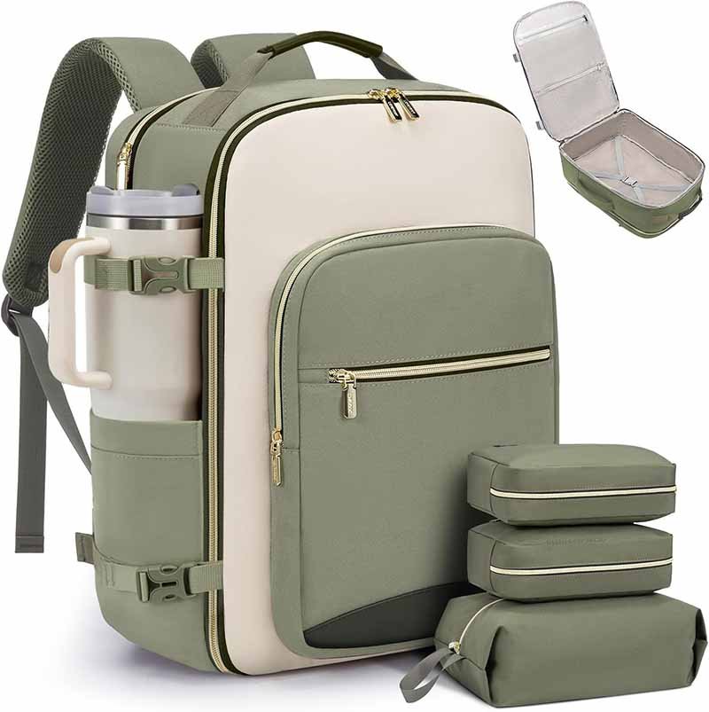1.what makes a travel backpack the best on amazon