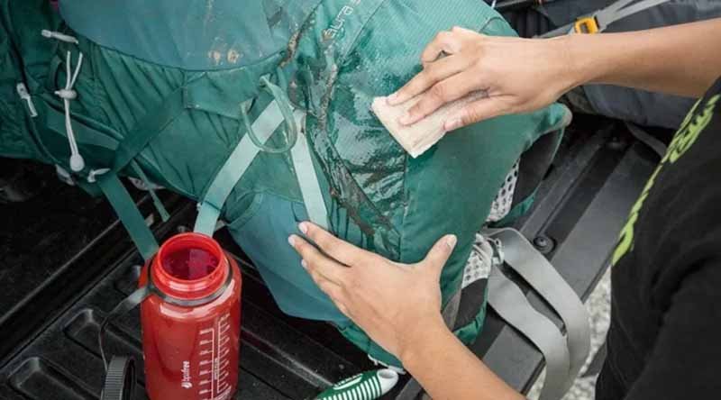 1.what should you check before washing a backpack