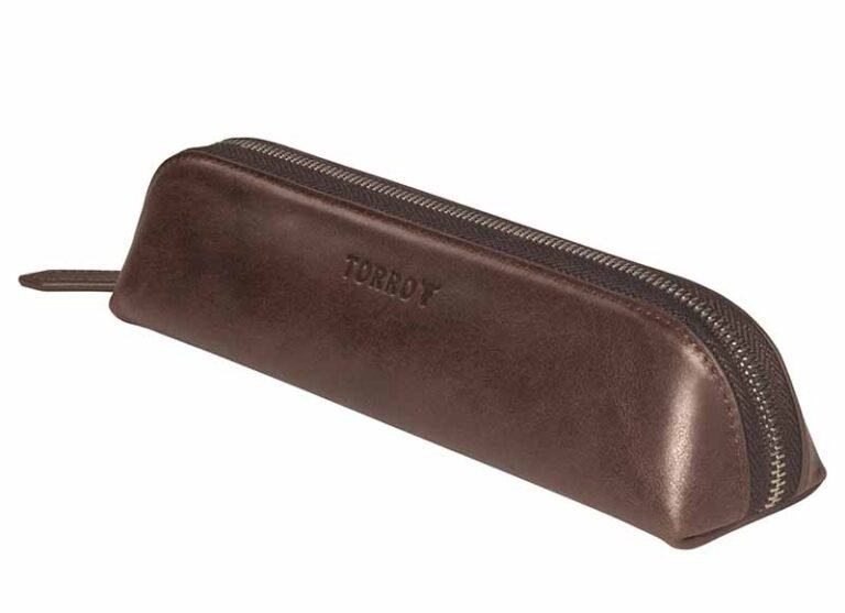 Darcis Brown Leather Pencil Case - Pencil Case Made Of High-Quality Cowhide Leather With 33 Loops - Handmade Pencil Case - Leather Case - Pencil Case Vintage, Brown, Classic" Or "vintage - View #8