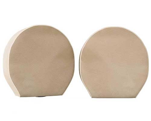 canvas leather tire cover