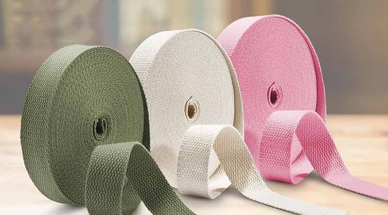 1.what materials are used in bag webbing straps