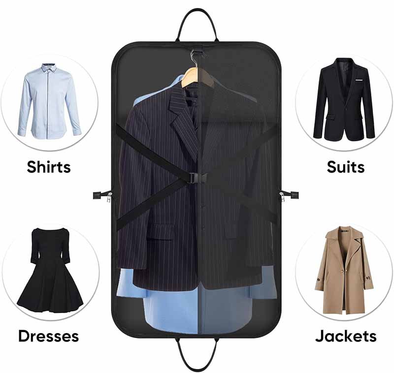 4.how to choose the right garment bag for your needs