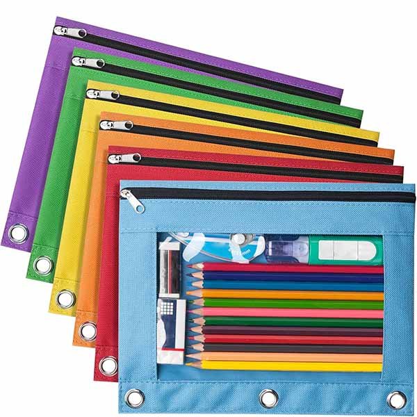 3 ring pencil pouch