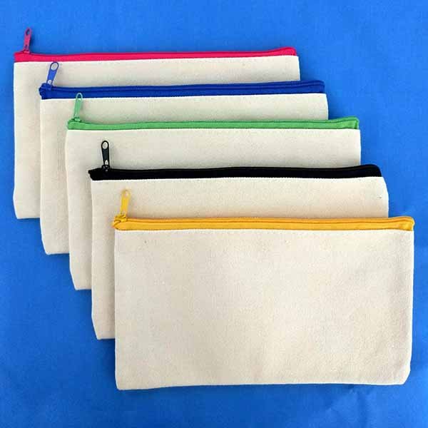 canvas pencil case