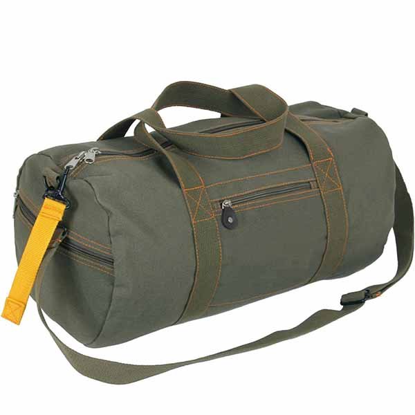 cotton duffle bag