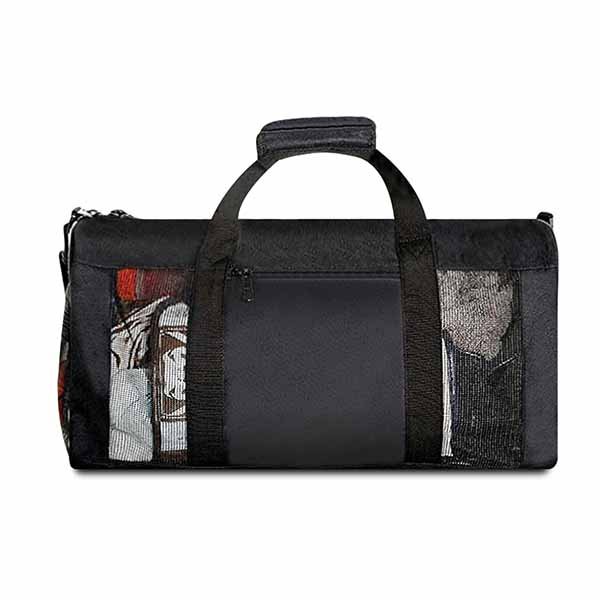mesh duffle bag