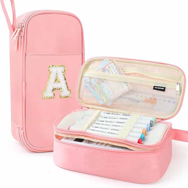 monogram pencil case
